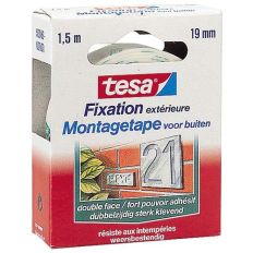 TESA POWERBOND® MONTAGETAPE OUTDOOR 1,5M X 19MM