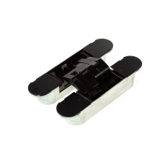 ONZICHTBAAR SCHARNIER, 3D, TYPE HIDE 160-120, AFMETING 160X32MM, KLEUR ZWART, BRANDWEREND 120 MINUTEN