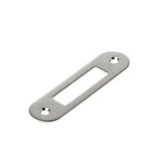 INTERSTEEL P636/17 SLUITPLAAT NACHTSCHOOT AFGEROND RVS