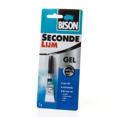 BISON SUPERLIJM SECONDENLIJM 3 GRAM