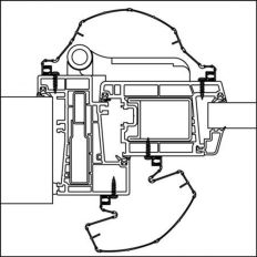 VINGERBESCHERMINGSPROFIEL 90-120 WIT 250
