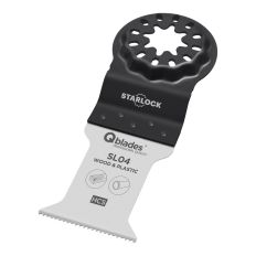 QBLADES STARLOCK MULTIZAAGBLAD STANDAARD 18TPI 35X50MM HCS SL04-5ST