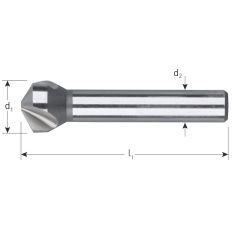 HSS-G VERZINKFREES 120°, VORM C, ø10,4
