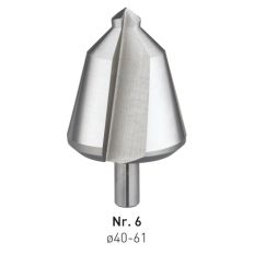 HSS KONISCHE PLAATBOREN S.P. N R.6 40,0-61,0 GR6