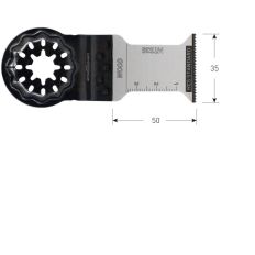 HCS STARLOCK INVALZAAGBLAD TYPE MTS35, 35X50 MM