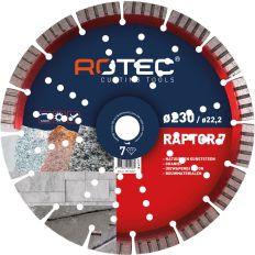 DIAMANTZAAGBLAD 'RAPTOR 7 / K 12', ø115X2,0Xø22,2
