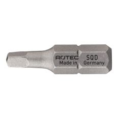 PRO INSERT SCHROEFBIT SQD 0 L=25MM C 6,3 BASIC