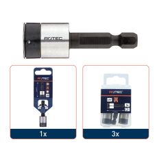 NIET-MAGNETISCHE DOPSLEUTEL E 6,3 X 50MM 3/8"